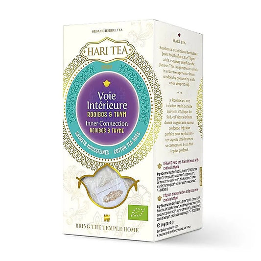 Ceai Hari Organic "Inner Connection", rooibos & cimbru - 20 g