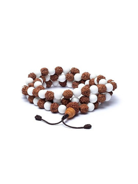 Mala rudraksha / scoică 108...