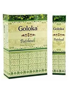 Tămâie Goloka Patchouli -- 15 g Tămâie Goloka Patchouli -- 15 g