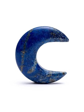Piatră lapislazuli în formă de lună -- 4 cm