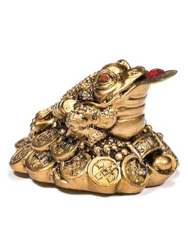 Mini statuetă broască Feng...