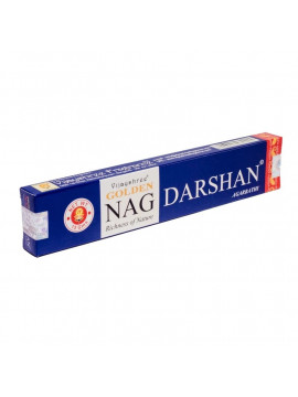 Tămâie Golden Nag Darshan -- 15 g Tămâie Golden Nag Darshan -- 15 g