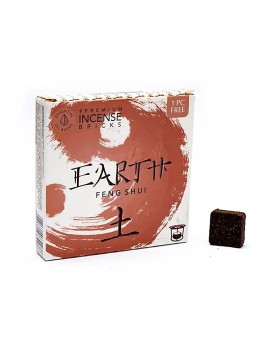 Cărămizi de tămâie  Aromafume Feng Shui Pământ - 40g