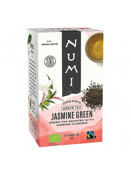 Ceai Verde Iasomie Numi Organic  -18x2g Ceai Verde Iasomie Numi Organic  -18x2g