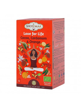 Ceai din plante organice Shoti Maa Love for Life -- 32 g Ceai din plante organice Shoti Maa Love for Life -- 32 g