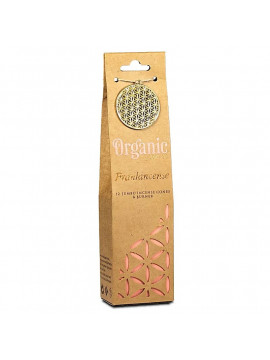 Conuri de tămâie Organic Goodness Frankincense + arzător -- 72g Conuri de tămâie Organic Goodness Frankincense + arzător -- 72g