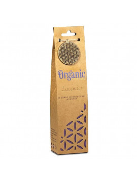 Organic Goodness -conuri de tămâie lavandă - 72 g