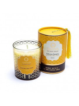 Lumânare parfumată Ayurveda Vata tuberose jasmine - 200 g Lumânare parfumată Ayurveda Vata tuberose jasmine - 200 g