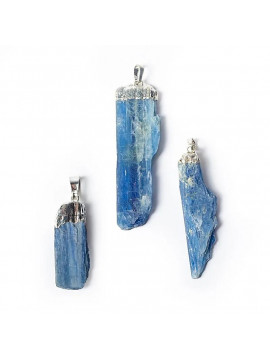Pandantiv din piatră brută kyanite albastru -- ± 5cm Pandantiv din piatră brută kyanite albastru -- ± 5cm