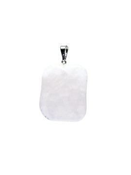 Pandantiv de cuarț roz  --...