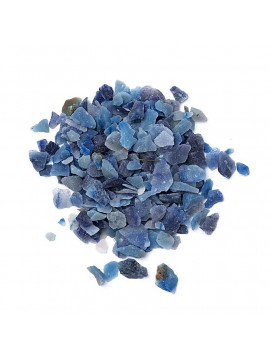 Chips de cuarț albastru -- ± 0,5-1,5 cm  ± 700 g