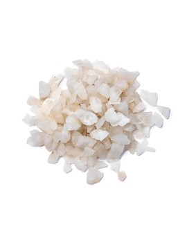 Chips de cuarț lăptos -- ± 0,5-1,5 cm  ± 700 g