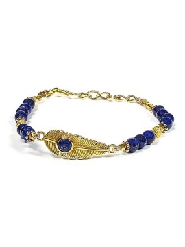 Brățară pană cu lapislazuli...