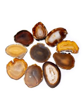 Felie de agat natural --...