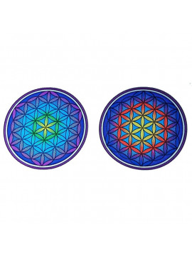 Decalcomanie Sunseal Floarea Vietii Mandala -- 2x6 cm