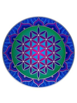 Decalcomanie Sunseal Floare Vieții -- 13.5 cm